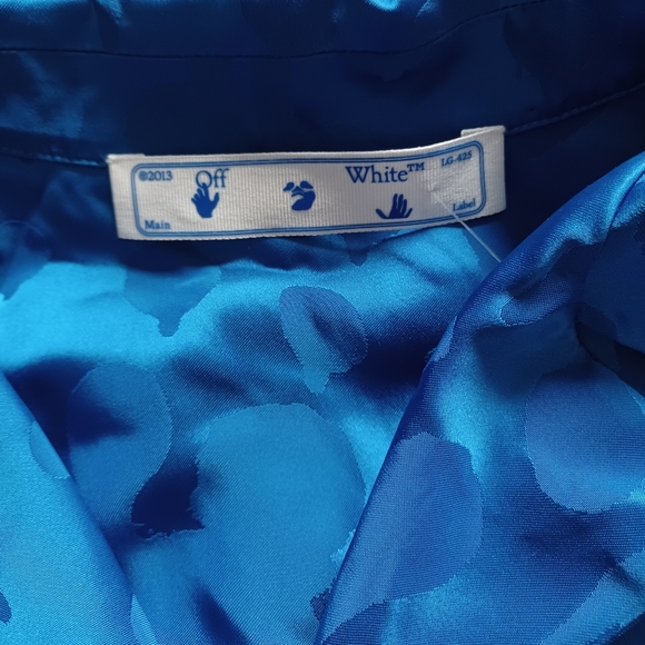 OFF-WHITE by Virgil Blue Dress - Picture 14 of 15